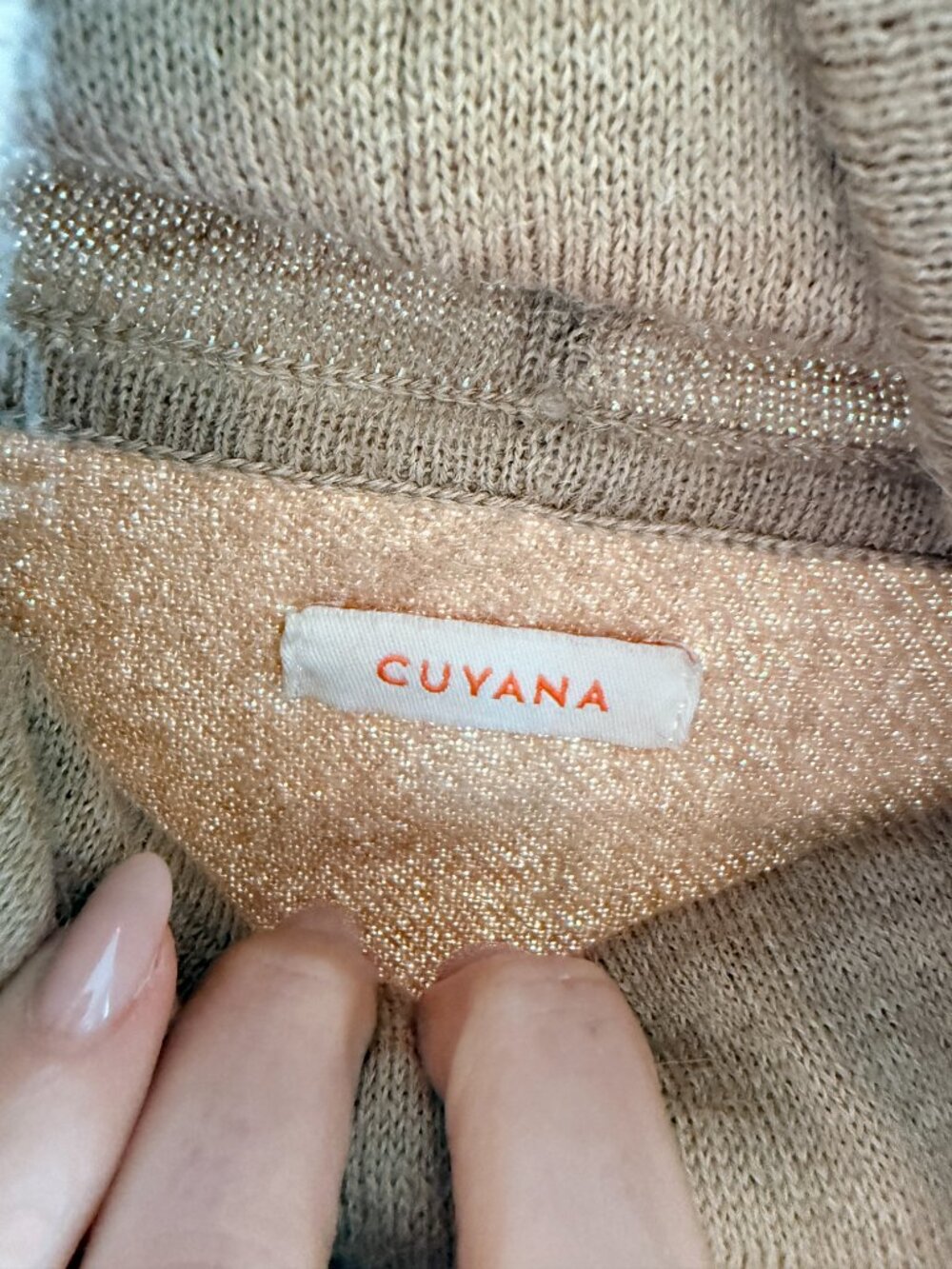 Cuyana Baby Alpaca Turtleneck Sweater - Picture 3 of 4